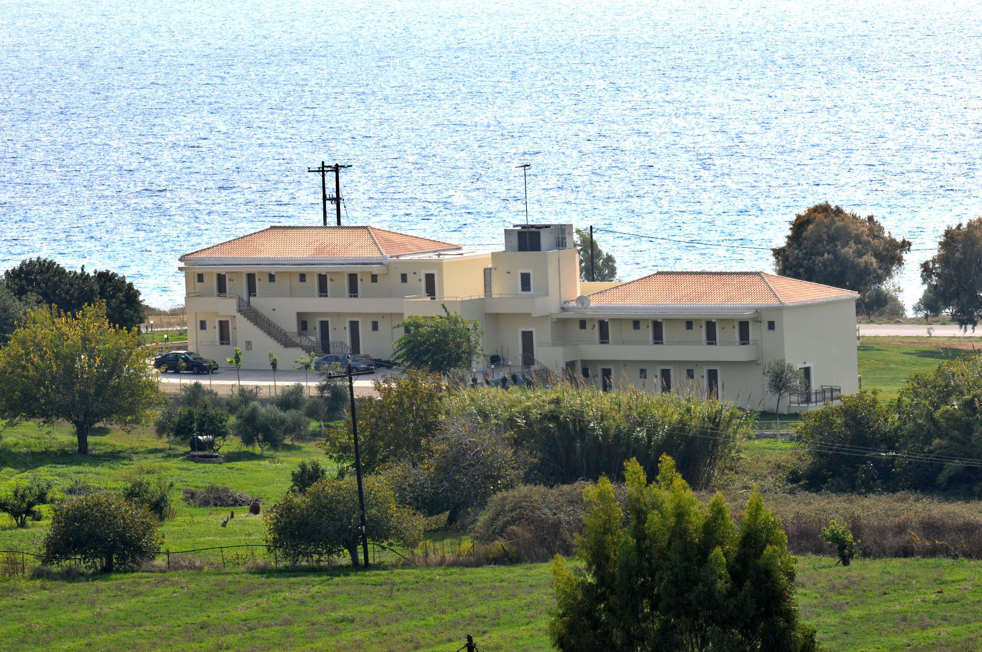 Finiki Plaza Aparthotel Methone Buitenkant foto