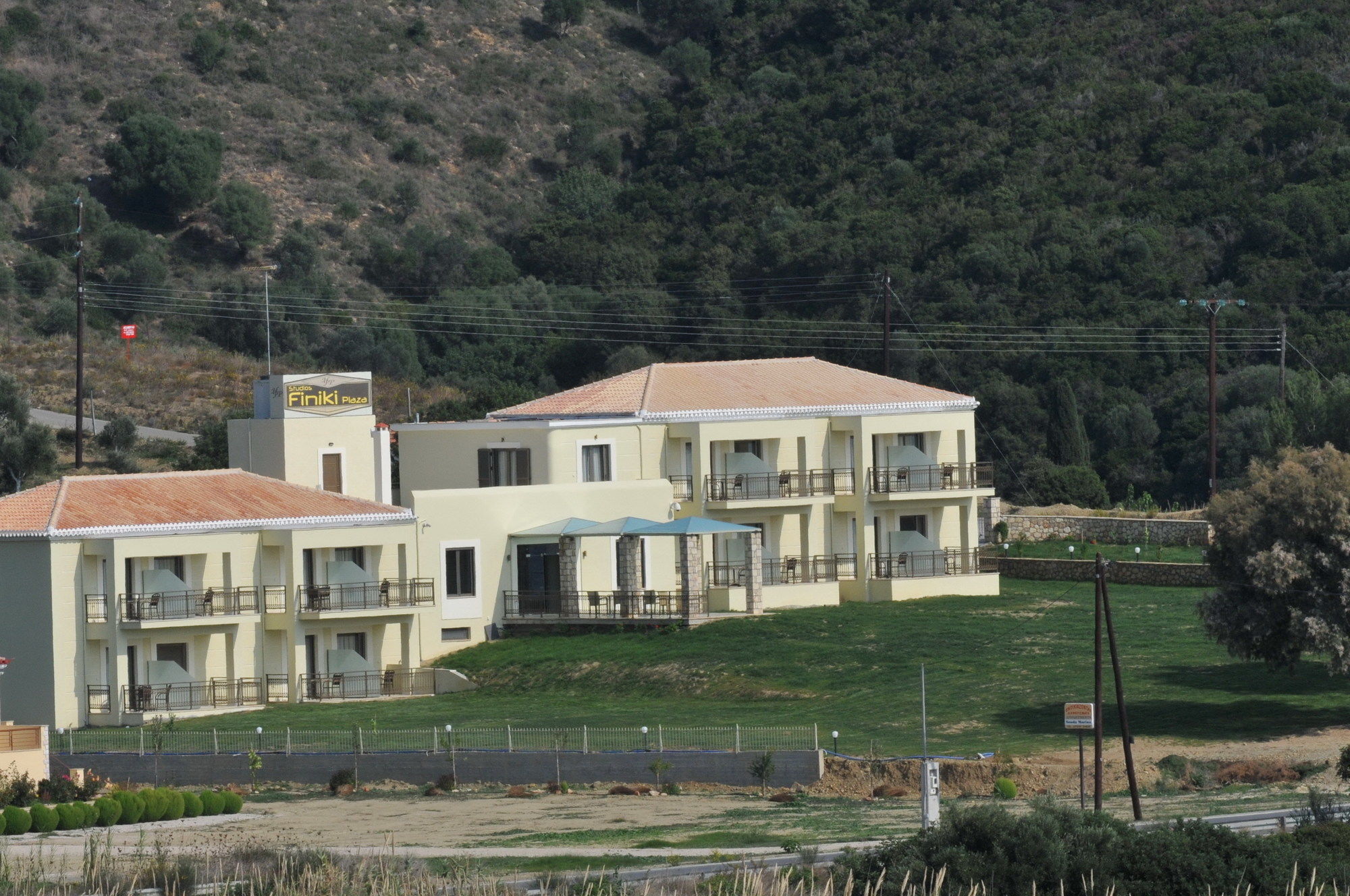 Finiki Plaza Aparthotel Methone Buitenkant foto